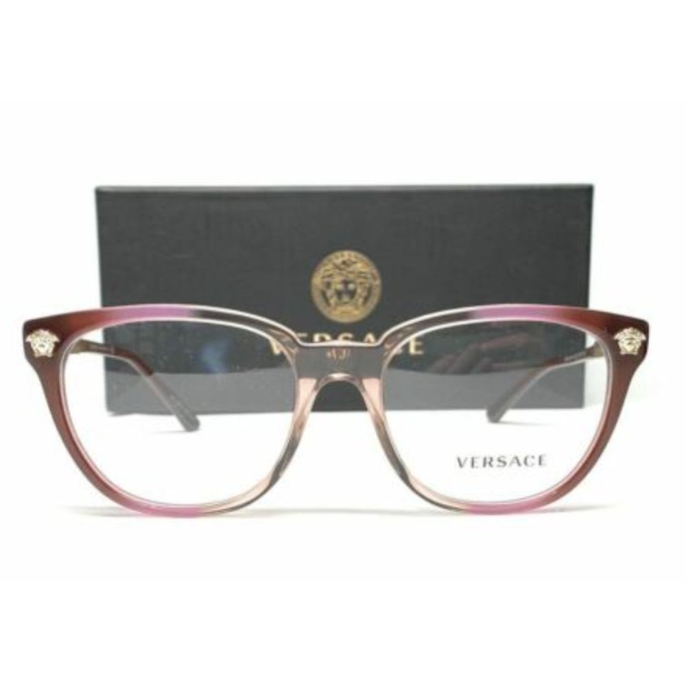 Versace Women's Violet Cat Eye Eyeglasses! - Picture 2 of 3